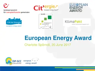 European Energy Award - A Comprehensive Framework for Sustainable Energy and Climate Policy
