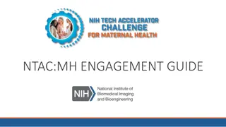 NTAC: Maternal Health Technology Accelerator Challenge Guide