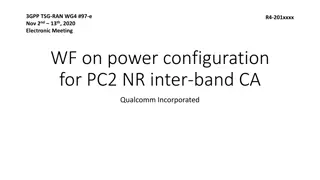 Enhancing UE Max Output Power for 2UL Inter-Band CA