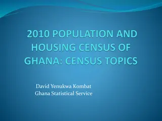 Ghana Population Census: Key Objectives and Topics