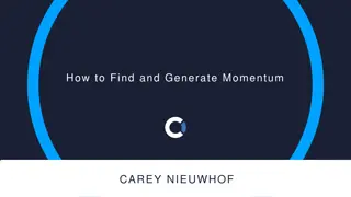 Generate Momentum: Fuel Growth, Cut Energy Drains, Start Anew, Avoid Diffusion