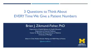 3 Key Questions in Patient Number Communication
