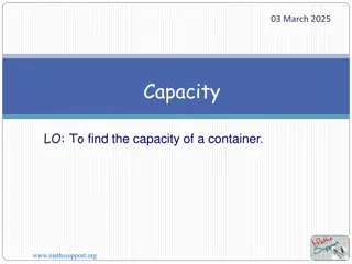 Metric Units of Capacity