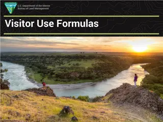 Visitor Use Formulas and Information Collection