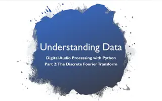 Digital Audio Processing with Python: The Discrete Fourier Transform