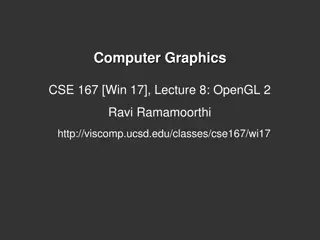 OpenGL Lecture on Computer Graphics Basics