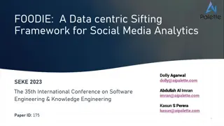 FOODIE: A Data-centric Sifting Framework for Social Media Analytics in the FnB Industry