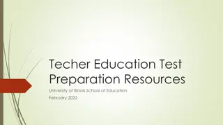 Illinois Licensure Test Preparation Resources