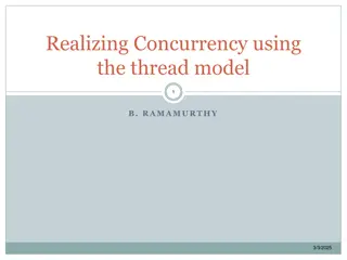 Realizing Concurrency with Thread Model