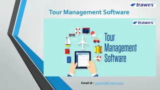 Innovative Tour Management Software for Travel Agencies