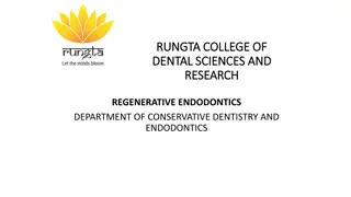 Regenerative Endodontics Overview