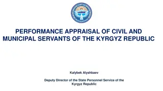 Performance Appraisal of Civil and Municipal Servants in Kyrgyz Republic