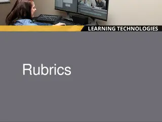 Rubrics: A Tool for Effective Assessment