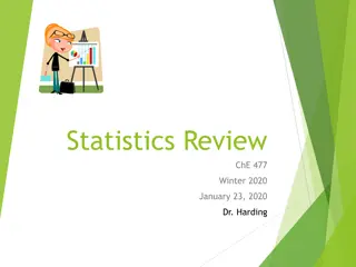 Statistical Methods for Comparing Averages of Measured Variables
