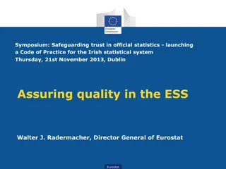 Safeguarding Trust in Official Statistics: Launching a Code of Practice