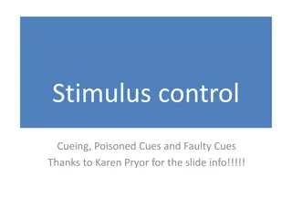 Stimulus control