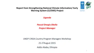 Strengthening National Climate Information & Early Warning System Project in Uganda
