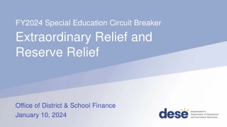 Special Education Circuit Breaker Program Overview FY2024