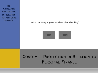 Understanding Consumer Protection in Personal Finance