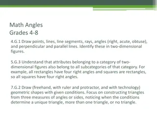 Math Angles for Grades 4-8: Understanding Geometric Figures