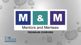 M&M Program Overview & Goals