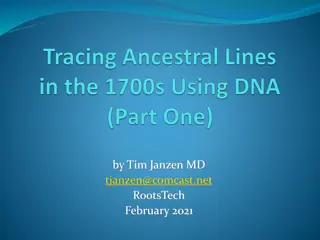 Autosomal DNA Basics and Testing Overview