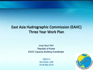 EAHC Three-Year Work Plan for Capacity Building