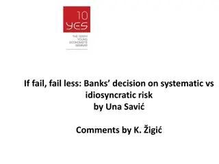 Banks Decision on Systematic vs. Idiosyncratic Risk