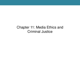 The Influence of Media on Public Perception of Crime in Criminal Justice