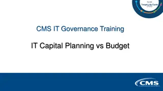 IT Governance & Capital Planning: Key Insights