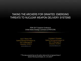 Emerging Threats to Nuclear Weapon Delivery Systems