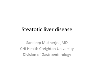 Understanding Steatotic Liver Disease: Importance, Epidemiology, and Pathology