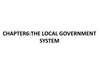The Local Government System: Somalia's Administrative Structure