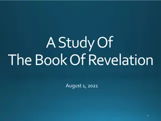 Study of the Book of Revelation - August 1, 2021