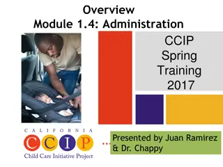 Administration Learning Outcomes & Activities in FCC Programs