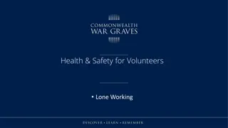 Health & Safety Guidelines for Lone Working Volunteers