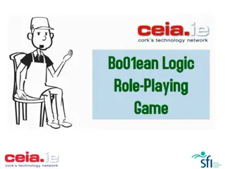 Bo01ean Logic Game Arrangement