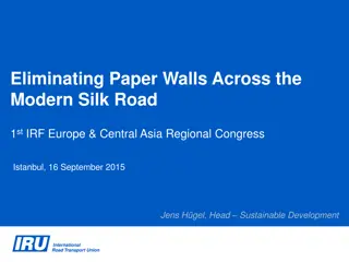Revitalising the Silk Road for Enhanced Global Trade