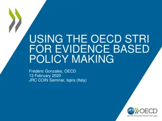 Using OECD STRI for Policy Insights