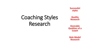 Coaching Styles Comparison: Brands vs. Sanderson