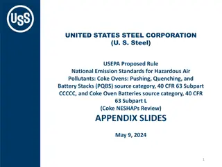 Legal Background of USEPA Proposed Rule on Coke NESHAPs Review