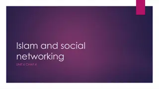 Islam and Social Networking: Understanding the Position and Importance
