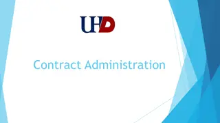 Contracts in Administration