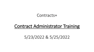 Contracts Administrator Training at University of Illinois
