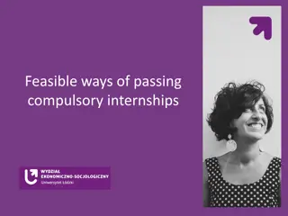 Feasible Ways of Passing Compulsory Internships