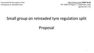 Small Group Proposal on EU Retread Market