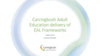 Designing EAL Course Frameworks at Carringbush Adult Education