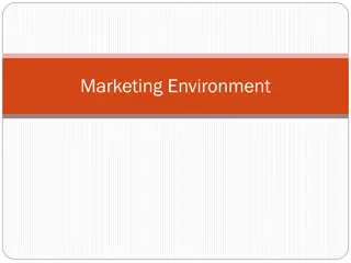Marketing Environment Forces