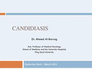 Overview of Candidiasis: Pathogen, Infections, and Clinical Settings