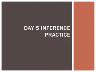 Inference Practice Examples for Critical Thinking